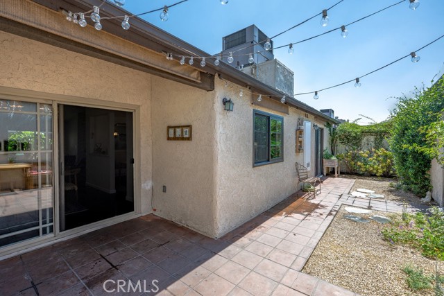 View of yard space with dining area located on the Left