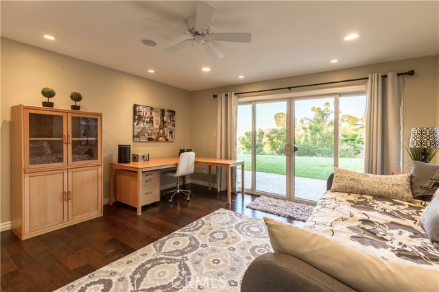 Another view of lower level bedroom.