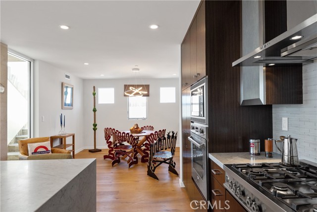 Kitchen View to Dining