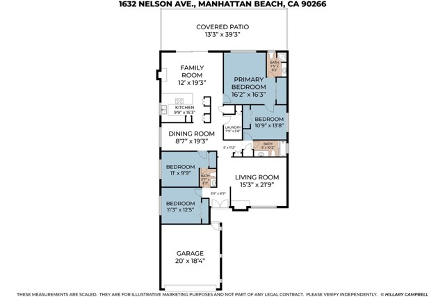 Detail Gallery Image 44 of 44 For 1632 Nelson Avenue, Manhattan Beach,  CA 90266 - 4 Beds | 2/1 Baths