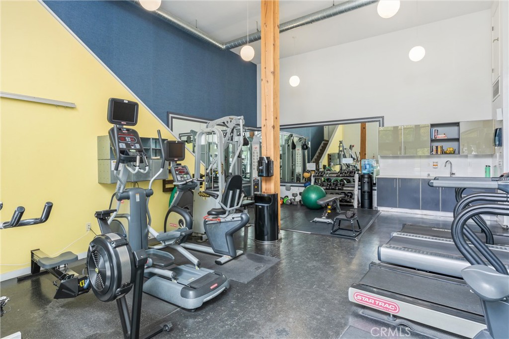 fully equipped gym