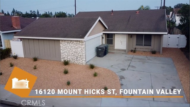 16120 Mount Hicks St, Fountain Valley, CA 92708
