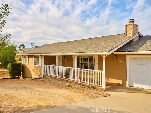 Covered front porch