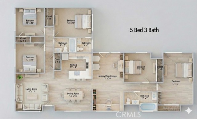 Detail Gallery Image 2 of 23 For 425 Bancroft St, San Diego,  CA 92102 - 5 Beds | 2/1 Baths