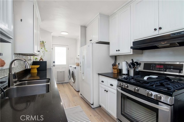 Kitchen and laundry all together