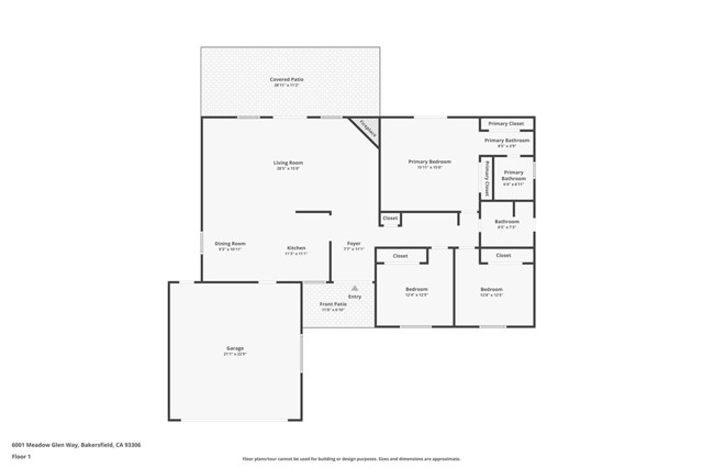 Detail Gallery Image 47 of 47 For 6001 Meadow Glen, Bakersfield,  CA 93306 - 3 Beds | 2 Baths