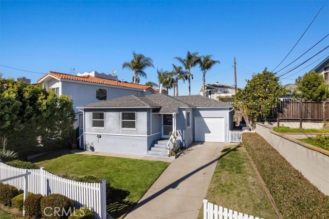 Private driveway with garage access