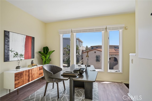 1st guest bdrm or office w/ocean view (virtually staged)