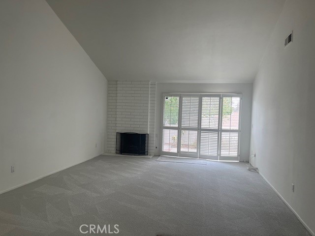 Living/Dining room with access to patio