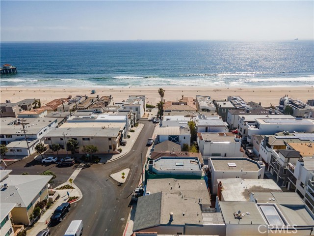 8 houses down the street to the Strand