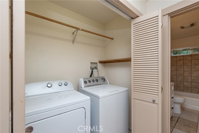 Laundry in Hallway