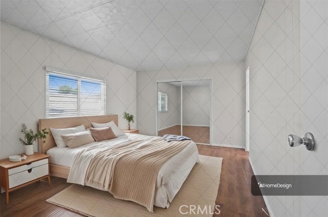Virtually staged with AI to show design potential