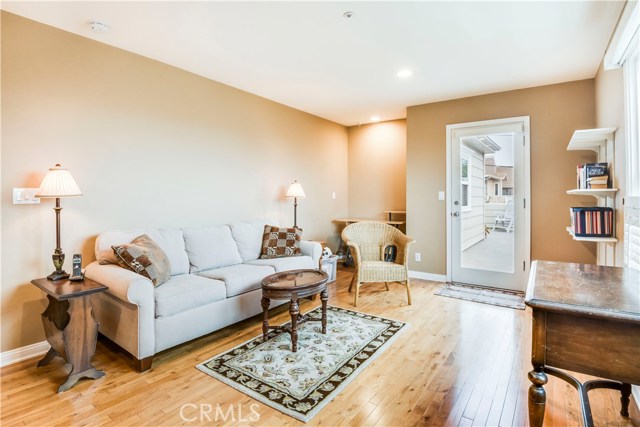 Second bedroom with PV views opens to balcony