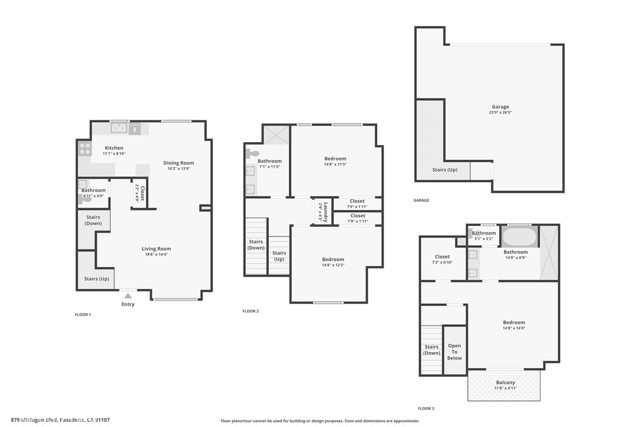 Detail Gallery Image 51 of 51 For 879 Michigan Bld #K,  Pasadena,  CA 91107 - 3 Beds | 2/1 Baths