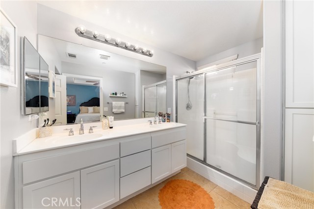 Master Bath with Double Vanity