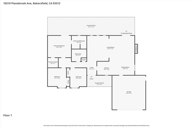 Detail Gallery Image 73 of 73 For 10219 Planebrook, Bakersfield,  CA 93312 - 3 Beds | 2 Baths