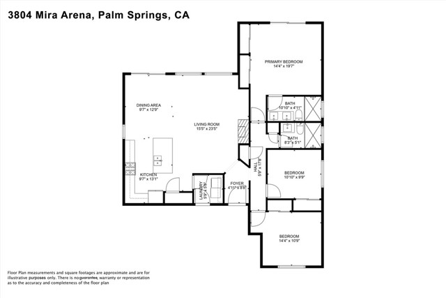 Detail Gallery Image 29 of 31 For 3804 Mira Arena, Palm Springs,  CA 92262 - 3 Beds | 2 Baths