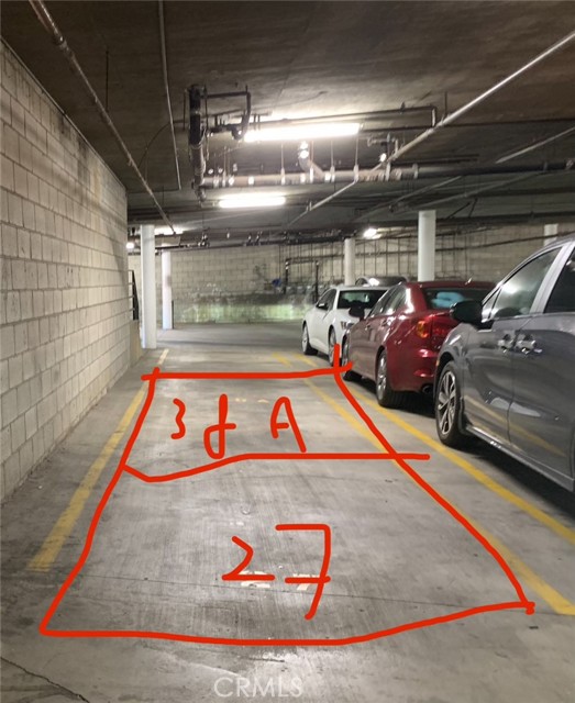two assigned parkings