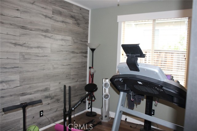 Bedroom #2 Utilized As an Excercise Room