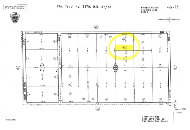 0 Cottonwood Dr, Joshua Tree, California 92252, ,Land,For Sale,0 Cottonwood Dr,CRHD24050604