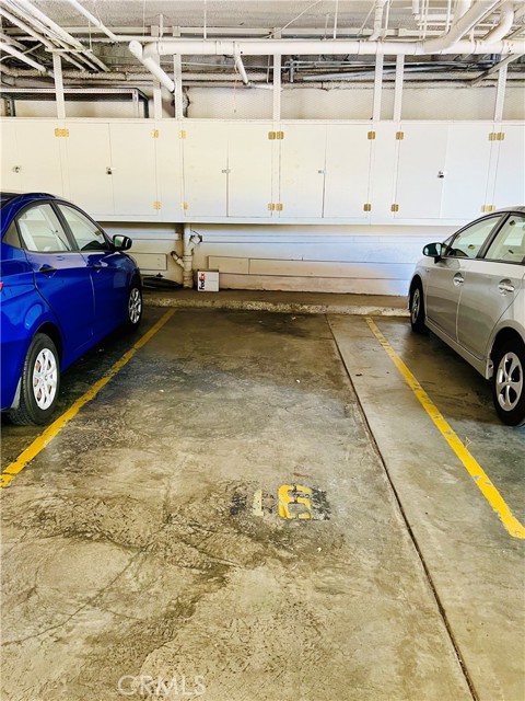 1 assigned parking space in garage