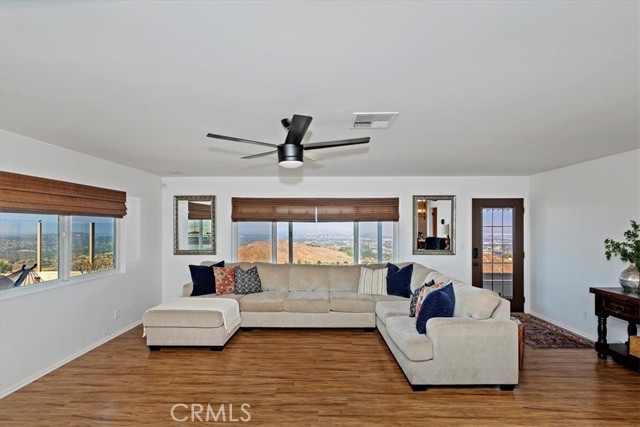 Family room with views