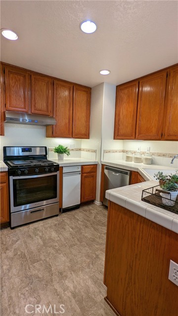 View of kitchen