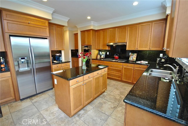 Stunning Granite Countertops and Backsplash