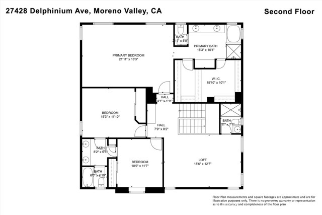 Detail Gallery Image 25 of 25 For 27428 Delphinium Ave, Moreno Valley,  CA 92555 - 4 Beds | 4 Baths