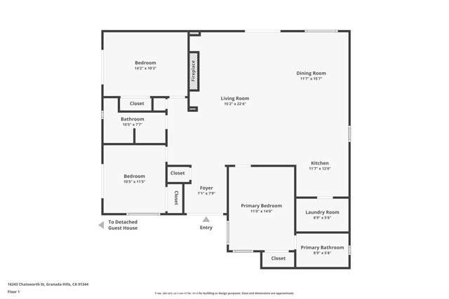 Detail Gallery Image 40 of 40 For 16243 Chatsworth St, Granada Hills,  CA 91344 - 3 Beds | 2 Baths