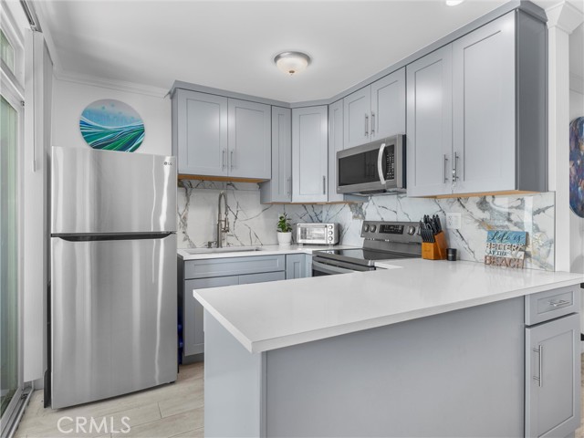 Stainless Steel Appliances. Remodeled