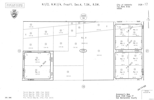 Detail Gallery Image 5 of 7 For 0 Sierra Ave, Adelanto,  CA 92301 - – Beds | – Baths