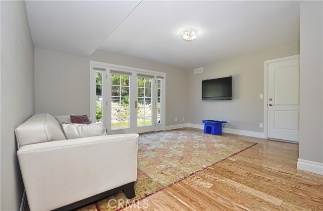 Family room off the mud room