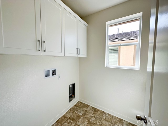 upstairs laundry room