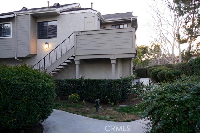 24351 Avenida De Los Ninos 39 Laguna Niguel, California Beautiful upper corner unit in the gated community of Village Niguel Terrace. This freshly painted unit offers 2 bedrooms and 2 bathrooms with balcony views of lots of green space and park across the way. Large living and dining room with beautiful laminate wood floors throughout the unit, with tile floors in kitchen and bathrooms. Bright kitchen with granite counter tops, a private patio off the master, smooth ceiling, inside laundry with washer and dryer. The home also comes with a detached one car garage under the unit. Community offers pool, spa, large gated park with tennis courts, dog park and picnic area. Property is close to shopping, restaurants, 73 toll road and 5 FWY.