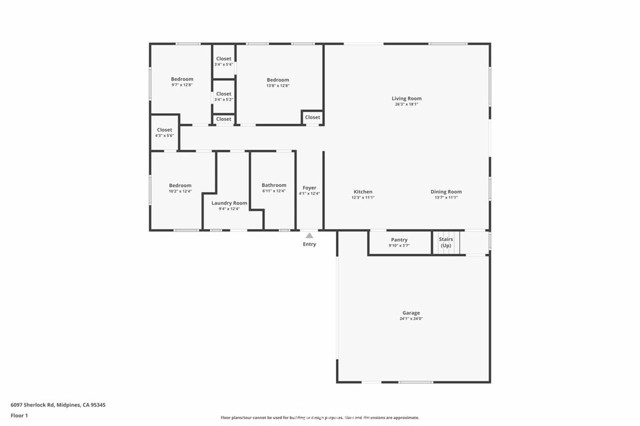 Detail Gallery Image 60 of 61 For 6097 Sherlock Rd, Midpines,  CA 95345 - 3 Beds | 2 Baths