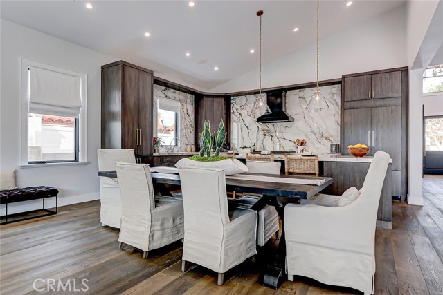 Dining Area and Kitchen