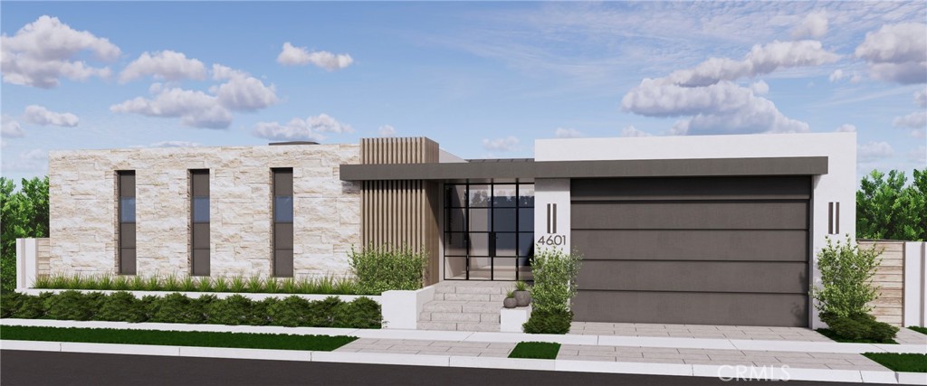 Soft Contemporanry facade welcomes you home