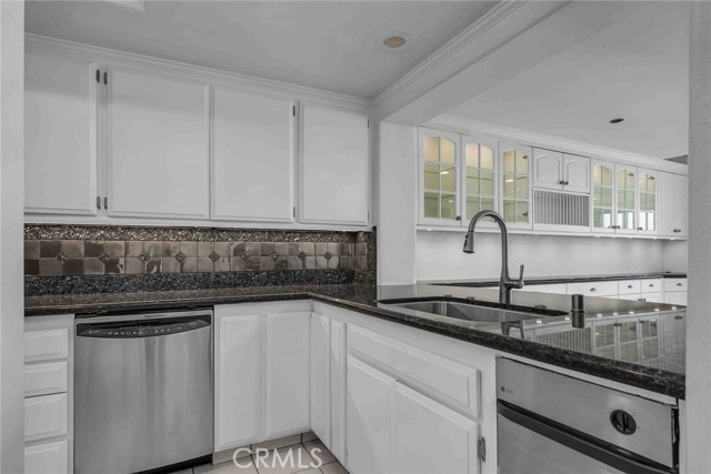 Kitchen with Granite Counters