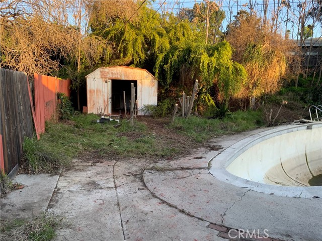 Rear Yard (pool and shed)