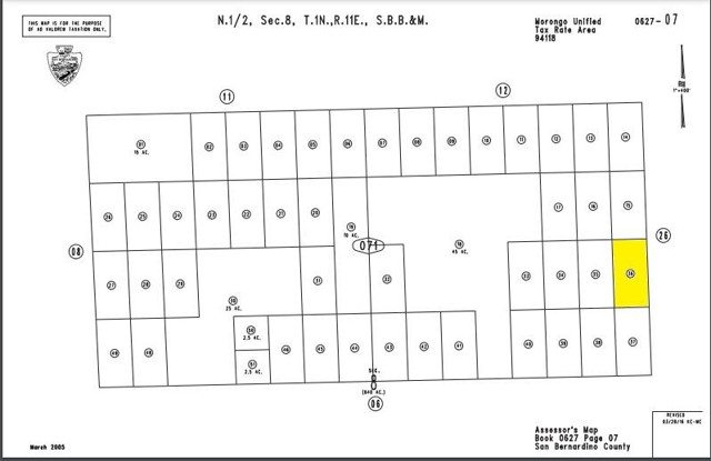 Detail Gallery Image 2 of 2 For 1 Shadow Mountain Rd & Finery, Twentynine Palms,  CA 92277 - – Beds | – Baths