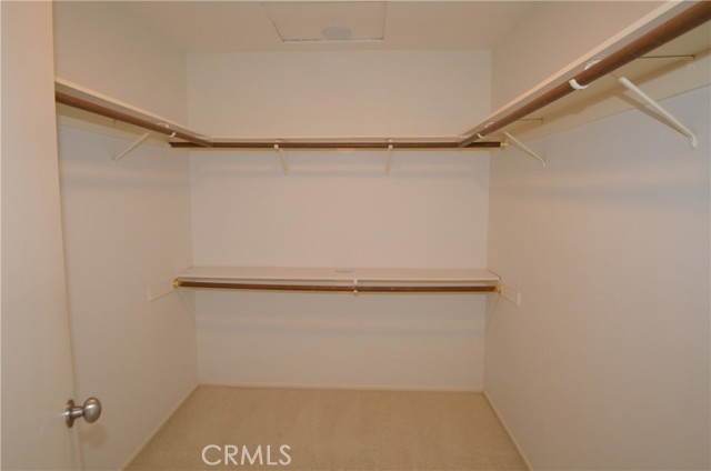 Master walk-in closet Master walk-in closet