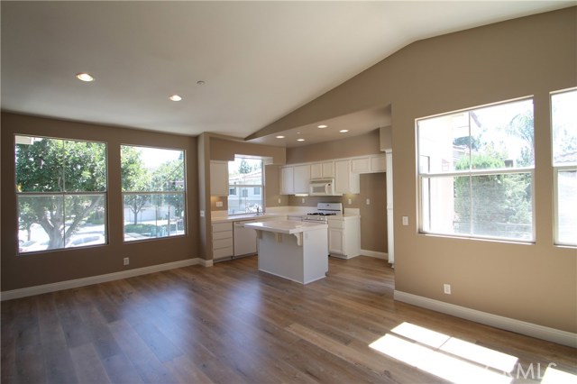 photos from prior to last tenant, now with curtains & new stainless steel appliances incl refrigerator