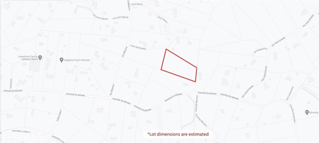 Property lines pictured area only an estimate and not guaranteed