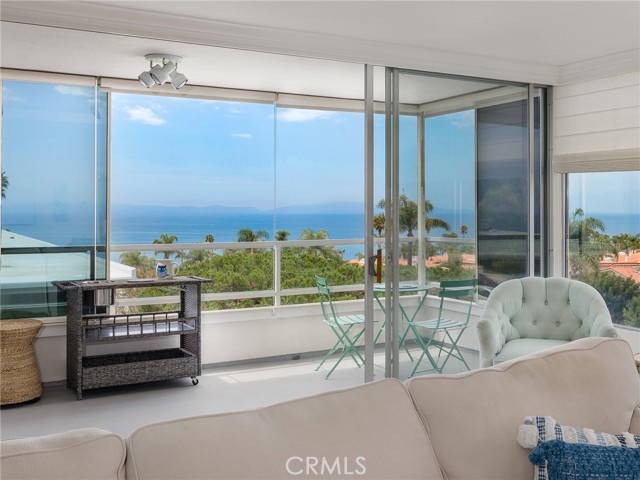 Living room to balcony view.