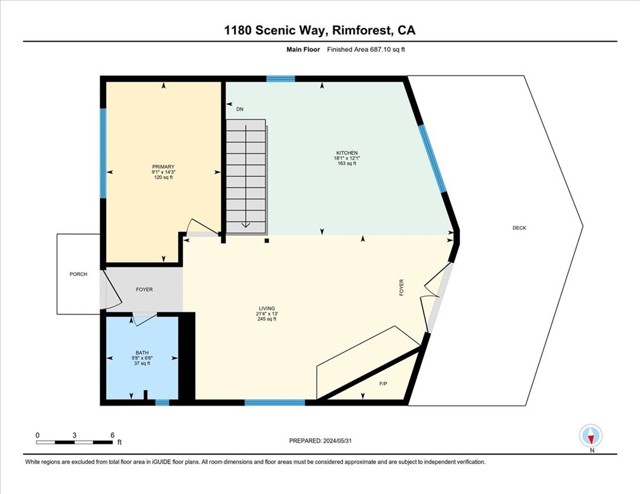 Detail Gallery Image 18 of 19 For 1180 Scenic Way, Rimforest,  CA 92378 - 3 Beds | 2 Baths