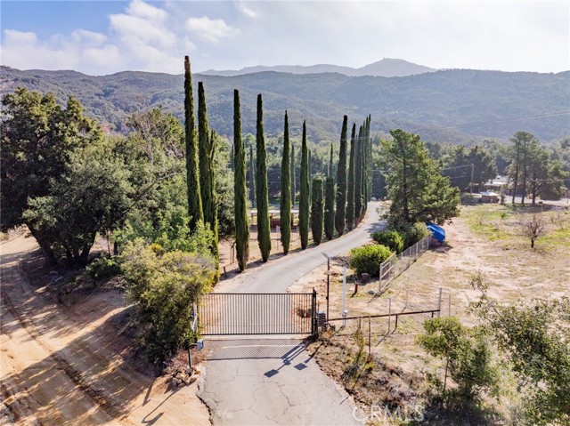 Private entrace to the Property.