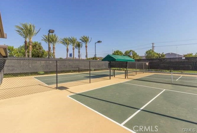 Solera Diamond Valley Exterior tennis courts.