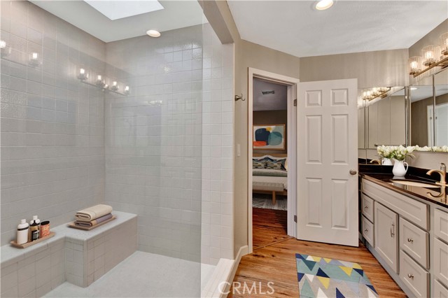 Master bathroom, toward shower