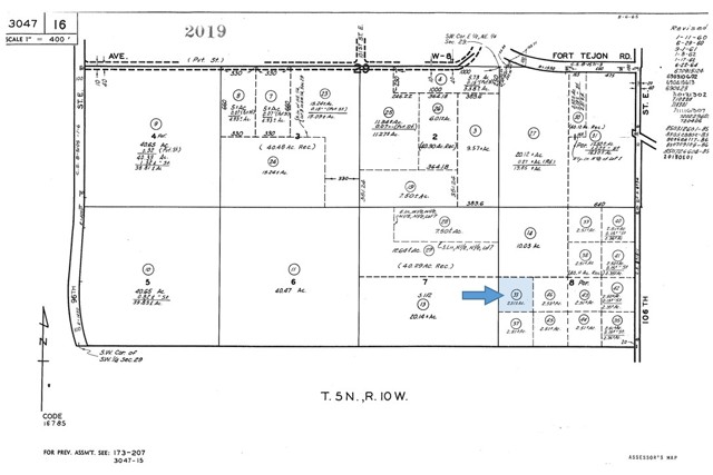 Detail Gallery Image 49 of 49 For 0 103rd St East Vicinity W14, –,  CA 93543 - – Beds | – Baths